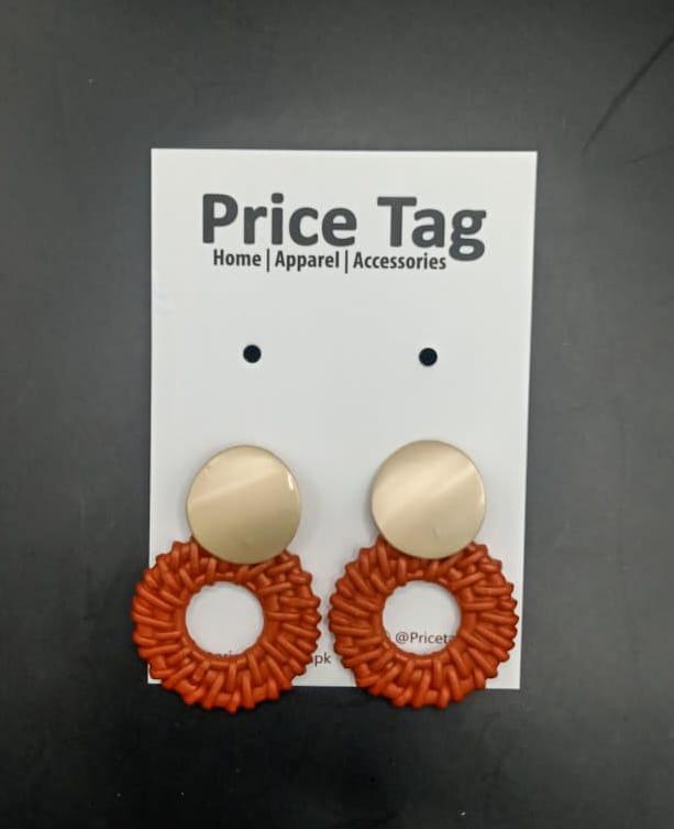 Gleam Glow Earrings Orange