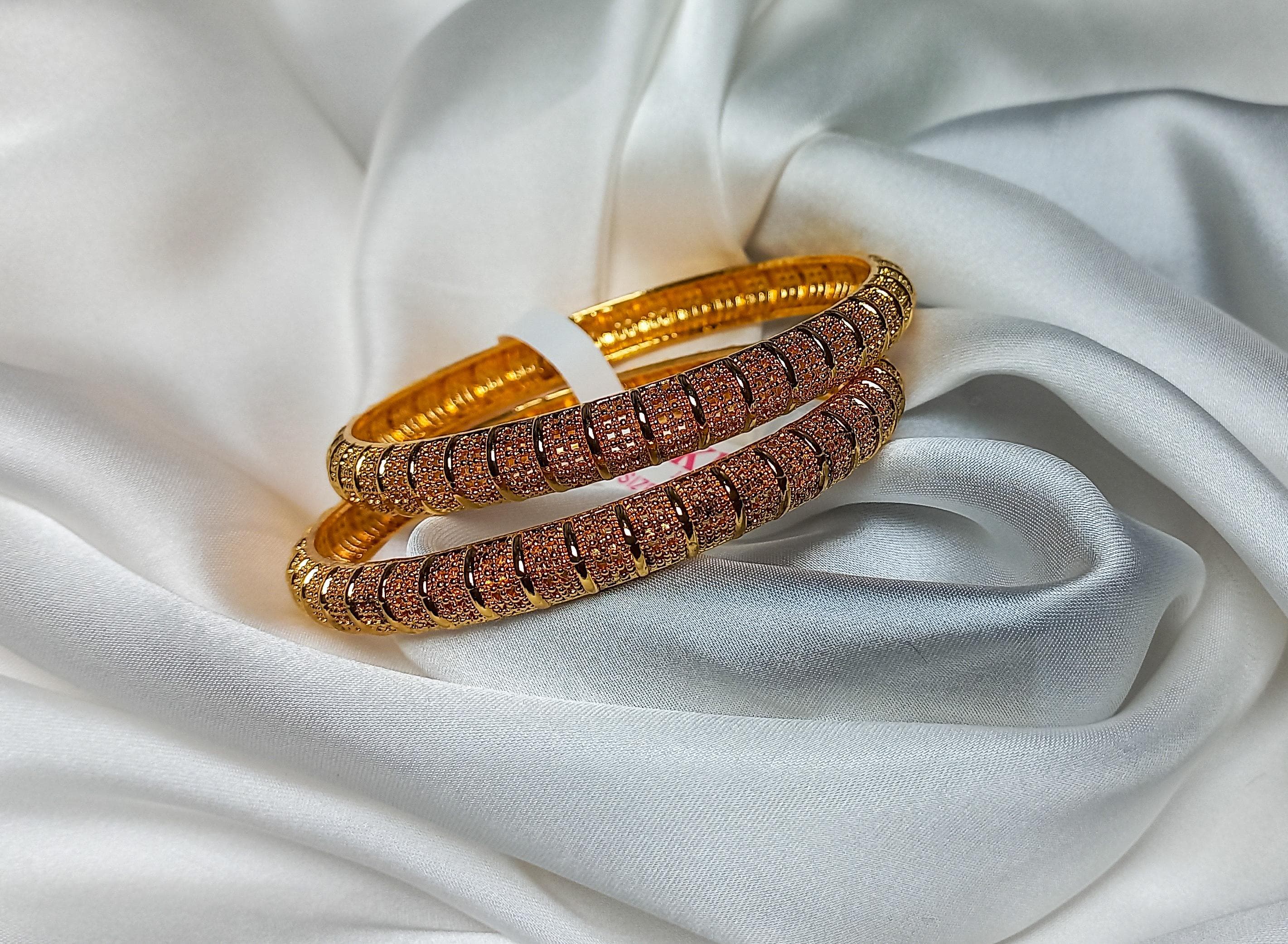 Crystal Studs Bangles